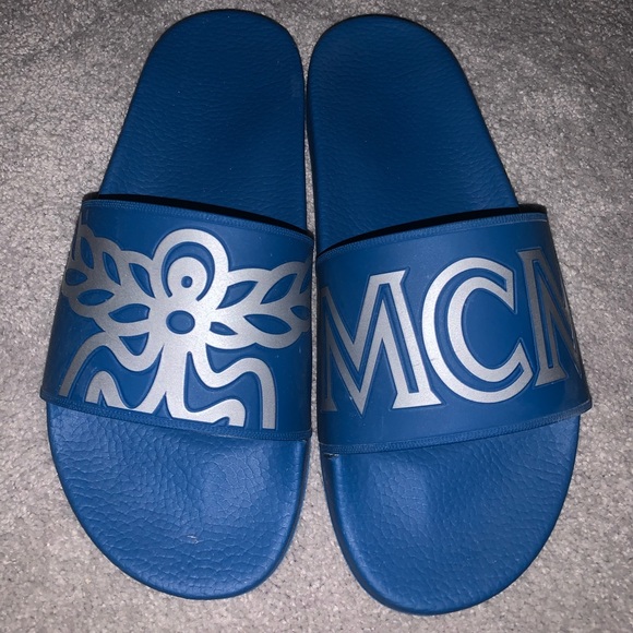 mcm slides blue